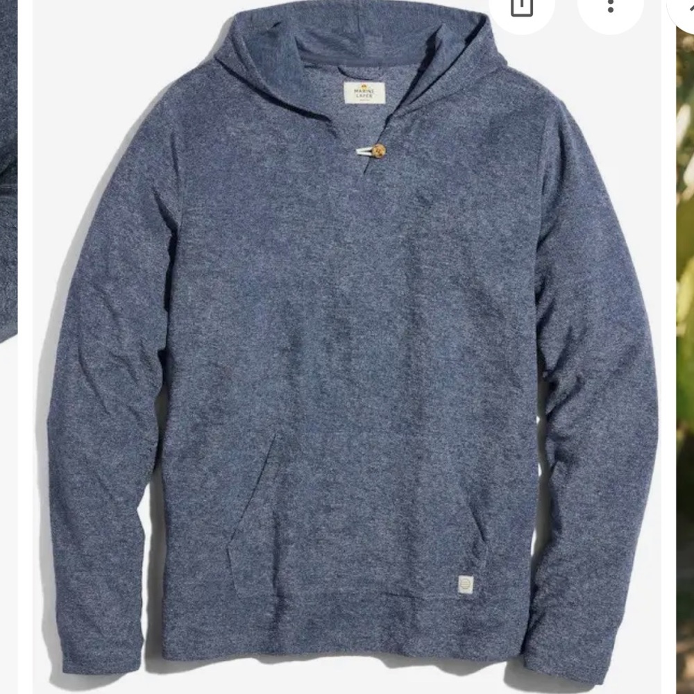 Marine Layer Baja Terry Hoodie - Picture 3 of 7